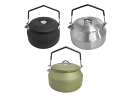Chaleira Inox Portátil Camping 1.1l