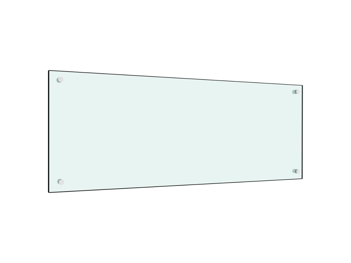 Kitchen Backsplash, Kitchen Backsplashes Vidaxl Branco Vidro (100 X 40 X 0.6 Cm)