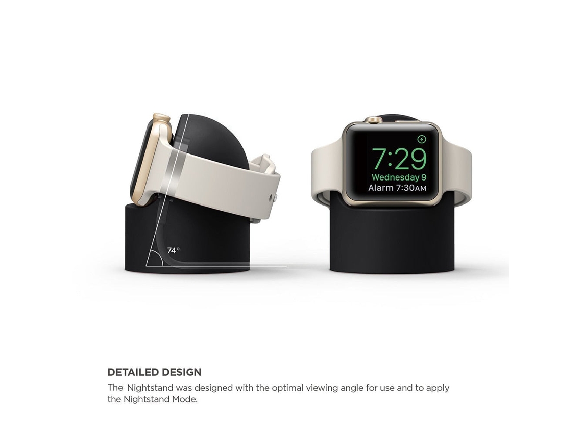 Suporte Carregador Relógio Apple Watch Smartwatch - Preto