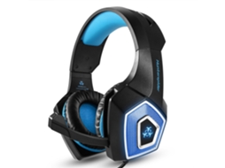Auscultadores Bluetooth TRUMSEN V1 Over Ear Azul Escuro