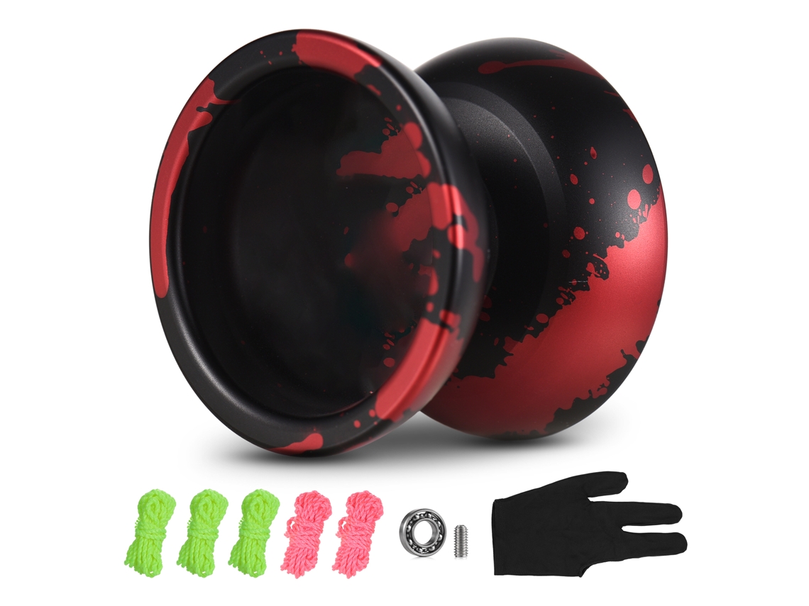 Bola Yoyo Profissional Competitivo De Alumínio Com Cordas E Luva Para Natal E Halloween