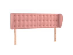 Headboard, Headboards Vidaxl Cor-de-rosa Veludo (147 X 23 X 78/88 Cm)