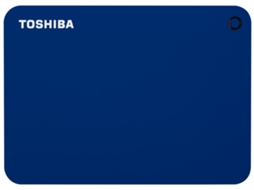 Disco HDD Externo TOSHIBA Advance (Azul - 1 TB - USB 3.0)
