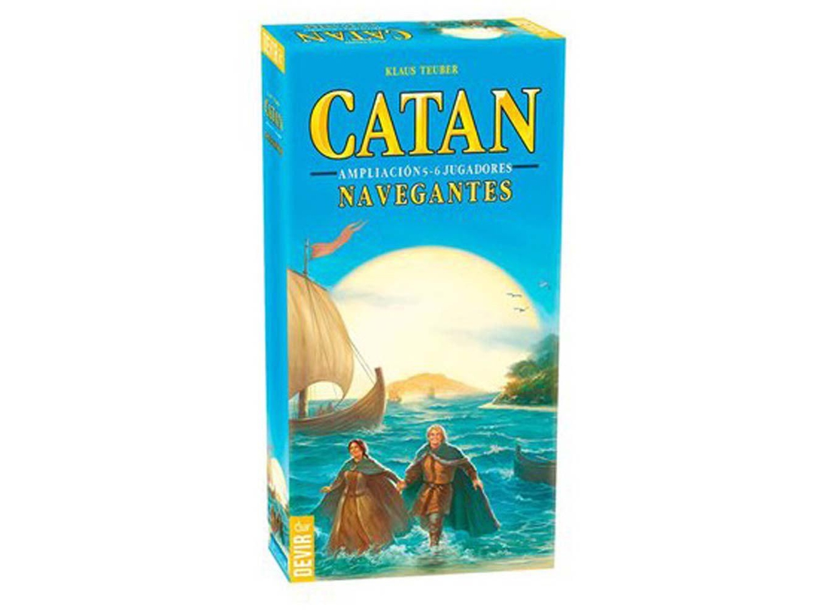Devir Jogo de Tabuleiro Catan Navegantes de Catan Espanhol
