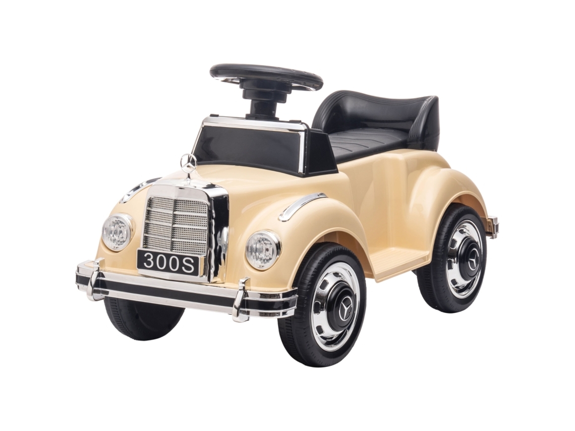 Carrinho Elétrico Mercedes Benz 300 S Bege