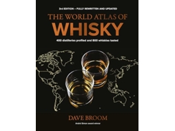 Livro World Atlas of Whisky 3rd edition de Dave Broom (Inglês - Capa Dura)