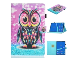 Capa De Couro Inteligente Com Desenho Colorido Para Tablet Lenovo Tab M10 De 3ª Geração