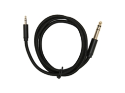 Cabo de Áudio Estéreo 3,5 Mm para 6,35 Mm, Macho para Macho CHABERLU