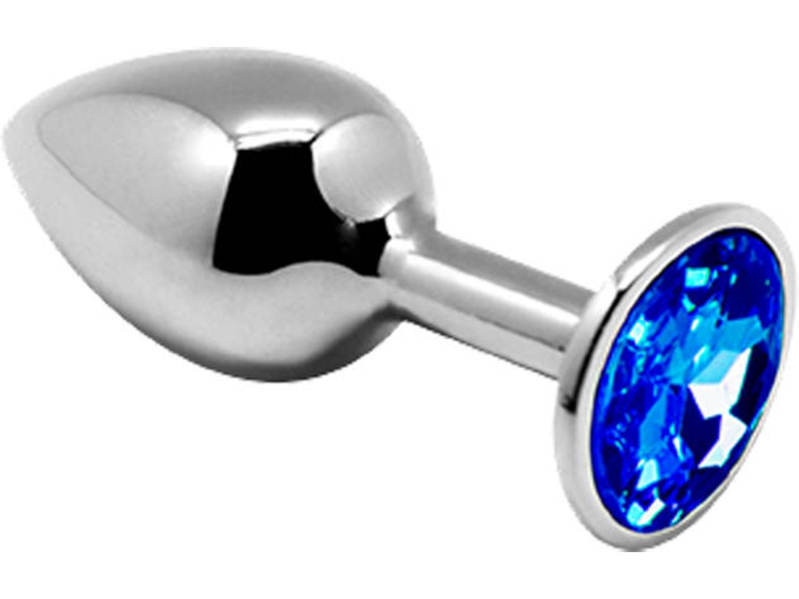 Mini Plug Anal ALIVE de Metal (Tamanho: M - Azul)