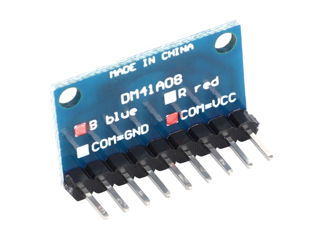 Laxiscreed Módulo Led Para Mcu Arm E Impressoras 3d - Vermelho E Azul Com Anodo E Catodo Comum
