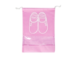 Saco de Armazenamento Calçados Viagem Dágua RNEMITERY Rosa (32x24x3cm)