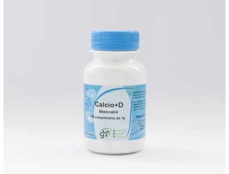 CALCIO + VITAMINA D MASTICABLE 1 GR 100 COMPRIMIDOS