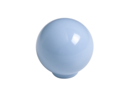 Puxador HARDWAREXCHANGE Bola ABS, 24mm, azul bebê brilhante, pacote de 75