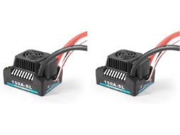 2x Esc Brushless À Prova D'água 2 4s com Bec 5.8v 6.1v/3a para Carros e Caminhões Rc de Escala 1/8, 1/10 e 1/12 SFUSHOS