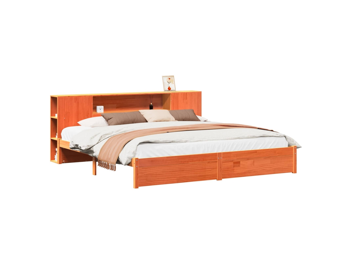 Estrutura de Cama com Cabeceira com Armazenamento 2 Pcs MAISON EXCLUSIVE