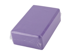 Bloco de yoga de espuma EVA, para ginásio e fitness, ferramenta de treinamento, roxo | S/MARCA