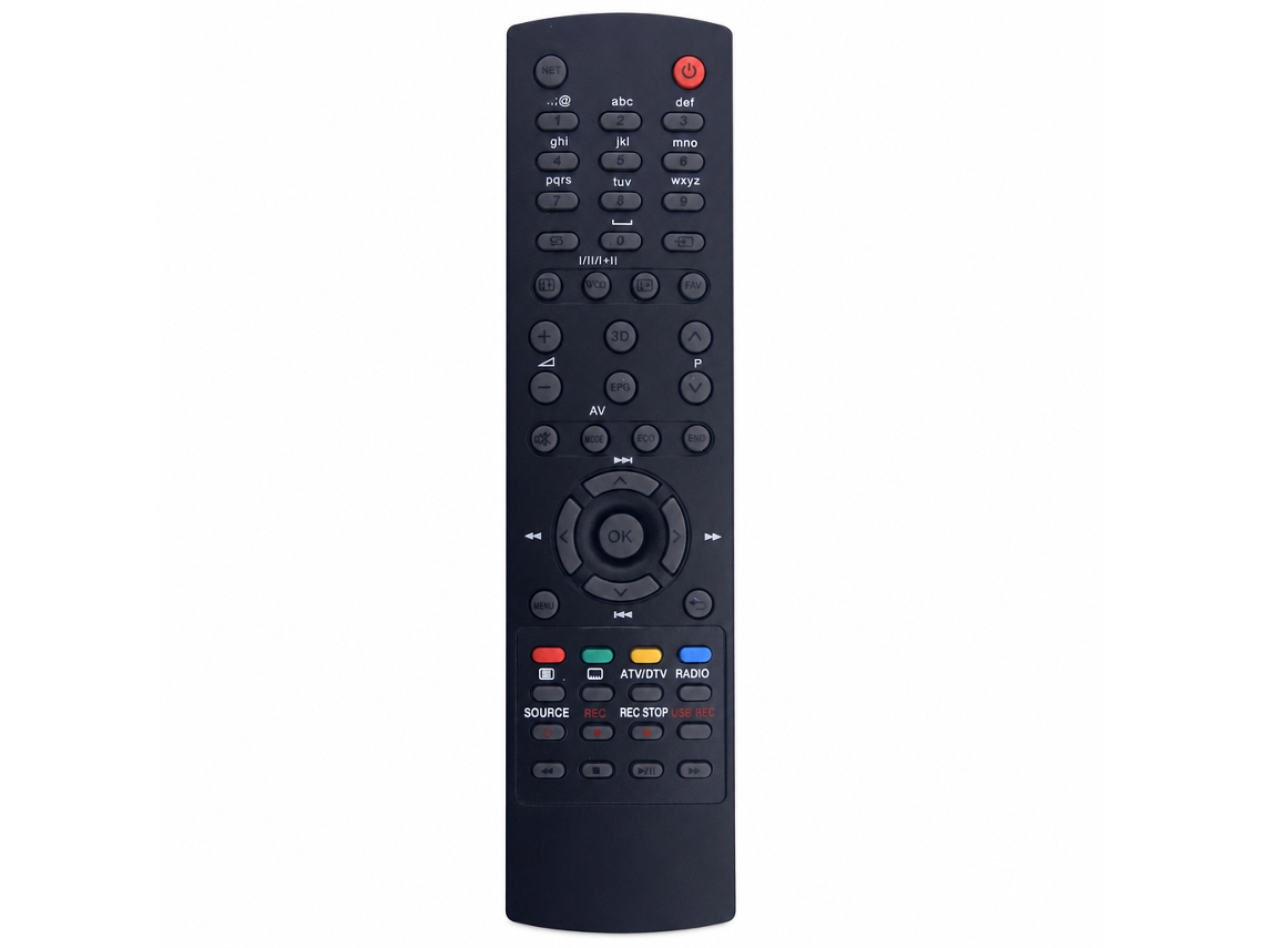 Comando À Distância Para Tv Compatível Com Sharp Gb067wjsa, Lc-32, 50le751k E 60le651k
