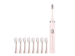 Escova De Dentes Elétrica Silenciosa, Portátil, Com Temporizador Inteligente, Classificação Ipx7 De Resistência À Água E Vibração.