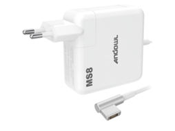 Carregador De Portátil Para Apple Macbook 18.5v 4.6a 85w Type L Andowl Q Kc02 Branco