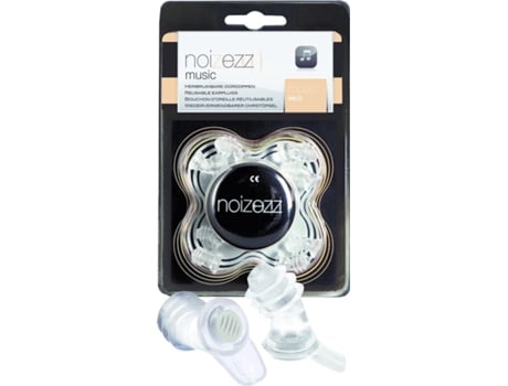 NOIZEZZ Suave Proteção Auditiva com Atenuação Plana em Torno de 10 Db 4 Pares