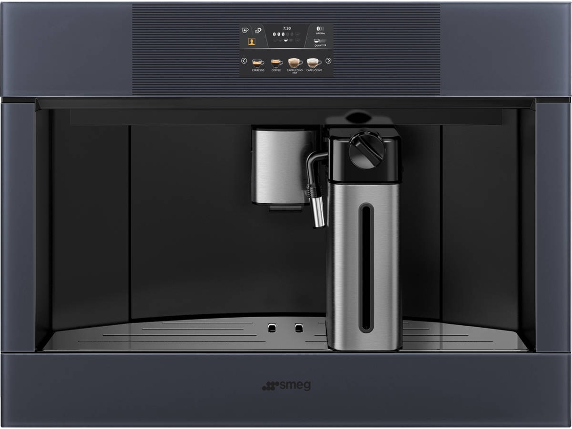 Máquina de Café Encastre SMEG LINEA CMS4104G (Café em Grão - 59.5 cm - Neptune Grey)