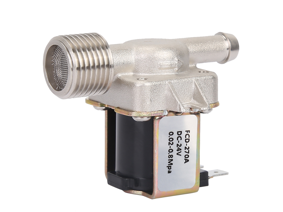 Válvula Solenoide De Ação Direta 2 Vias (controle De Pressão, Funciona Em Dc12v)