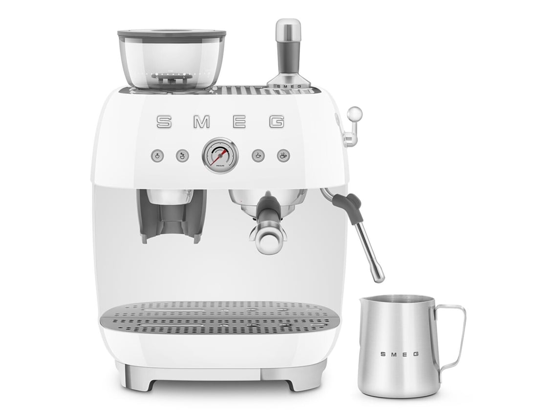 Máquina de Café Expresso SMEG EGF03WHEU(20 bar - Café Grão)