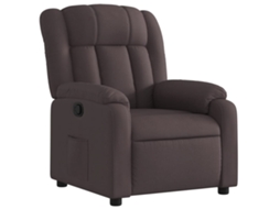 Recliner Chair, Recliner Chairs Vidaxl Marrom Tecido