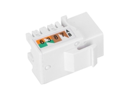 Laxiscreed Módulo Rj45-8p8c Para Conexão Ethernet, Compatível Com Padrão Cat6
