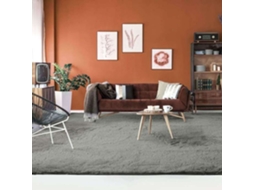 Tapete De Base Fina E Flexível Extra Macio Cinza Claro 225x340