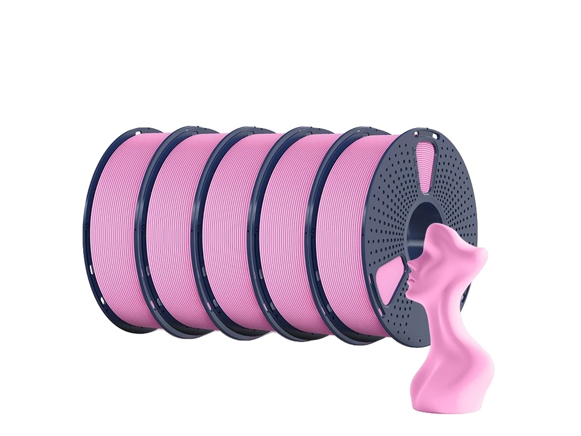 Filamento Para Impressora 3d, Impressã£o Em Alta Velocidade, Acabamento Fosco, Hsmpetg Rosa Oem