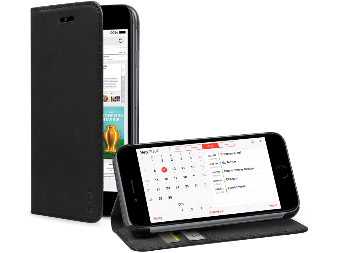 Capa Wallet p/ iPhone 6 SBS Preta
