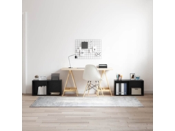 Vidaxl Conjunto de Móvel de Tv 2 Pcs Carvalho Preto 72 X 35 X 36,5 Cm
