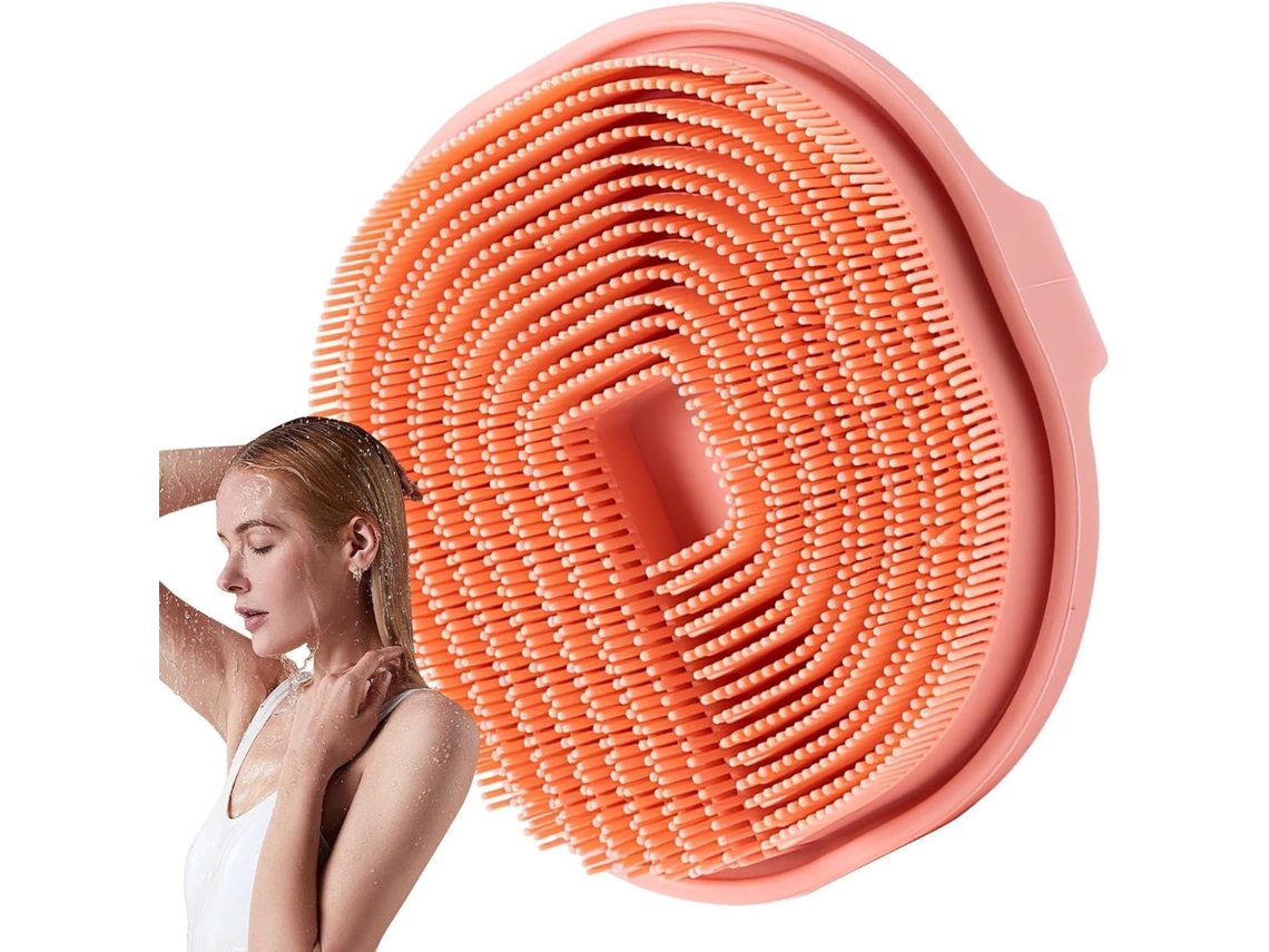 Lurelia Escova De Silicone Para Banho De Cuidado Corporal, Silicone Macio E Massagem Suave, Rotina Spa Suave