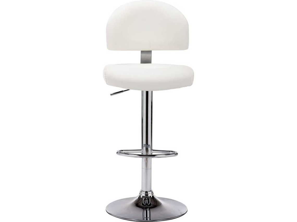 Bar Stool, Bar Stools Vidaxl Branco Couro Artificial (n/a)