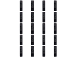 Controle Remoto 20x Se-r0265 De Substituição Para Gravadores De Dvd Toshiba D-r430, D-r420, D-kr40, D-r400, D-r410, D-kr10 E D-kr10ku.