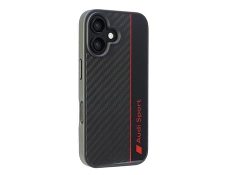 Capa para iPhone 16 AUDI Rígida Preto