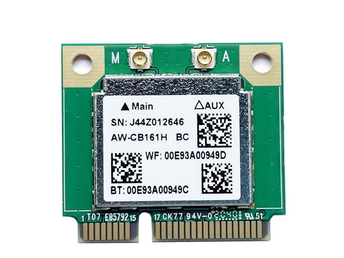 Lurelia Placa Wi-fi Mini Pcie Rtl8821 Rtl8821ae Wi-fi 5 433 Mbps Dual Band 2,4/5 Ghz Bluetooth 4.0