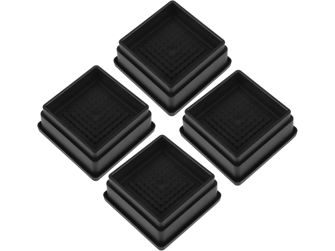 Conjunto De 4 Pés Elevatórios Para Móveis, Elevadores De Cama, Elevadores De Sofá Resistentes Para Maior Altura