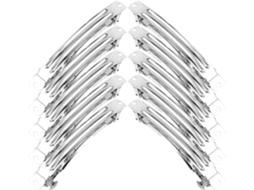 Presilhas De Cabelo De Metal Com Mola De 7 Cm, 50 Peças, Acessórios Diy Para Mulheres