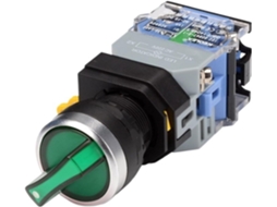 Botão De Pressão Iluminado La38 22mm Com Trava Automática E Reset, Botão Plano De 24 Posições, 220v, Vermelho E Verde
