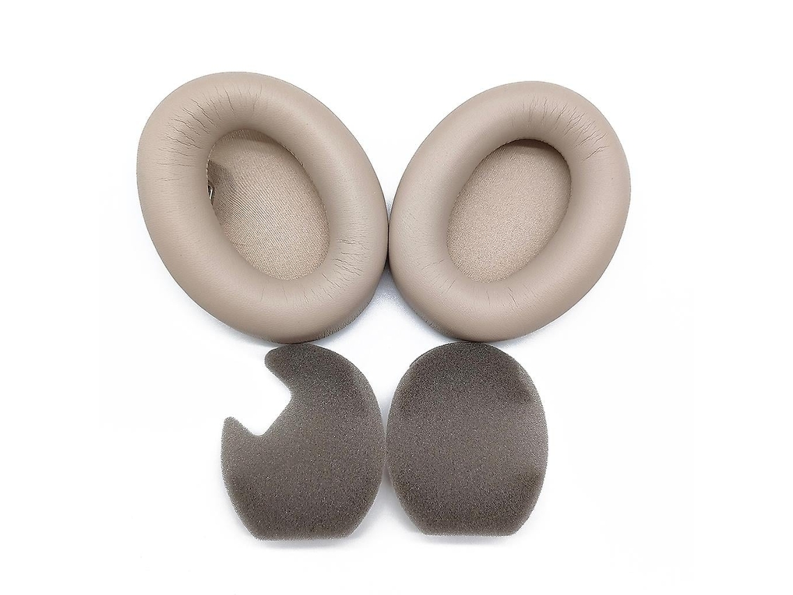 Lurelia Almofadas Auriculares Em Couro Macio Compatíveis Com Wh 1000xm4 Wh1000xm4 75x22mm Preto - 1 Par