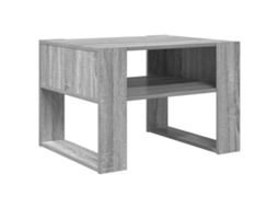 Mesa de Centro Cinza Sonoma 66x53x45 cm Madeira Processada MAISON EXCLUSIVE