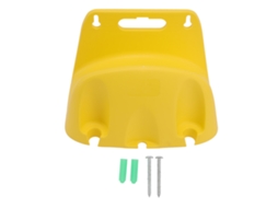 Suporte Bobina Mangueira Parede Amarelo 20m