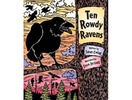 Livro Ten Rowdy Ravens de Susan Ewing (Inglês - Capa Dura)