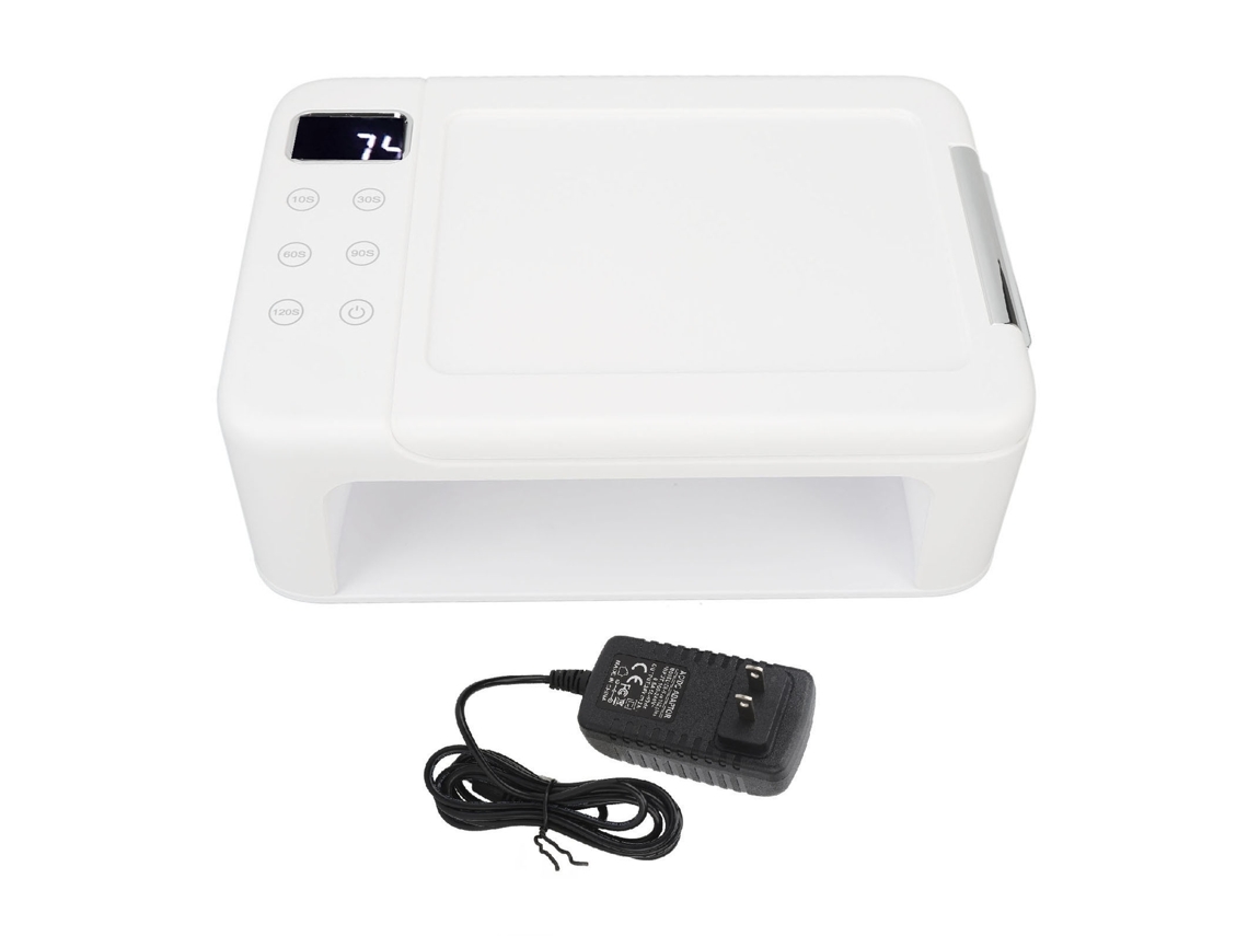 Lâmpada De Unhas Uv Led 180w Com Almofada, Secador Profissional 63 Chips, 100-240v, Branco