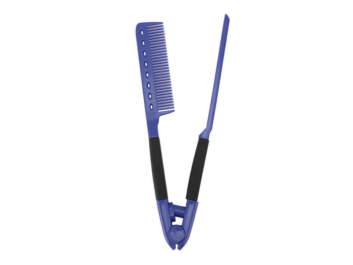 Pente De Alisamento De Cabelo Em Forma V Para Estilo Rápido Anti-estático Com Design Ergonômico