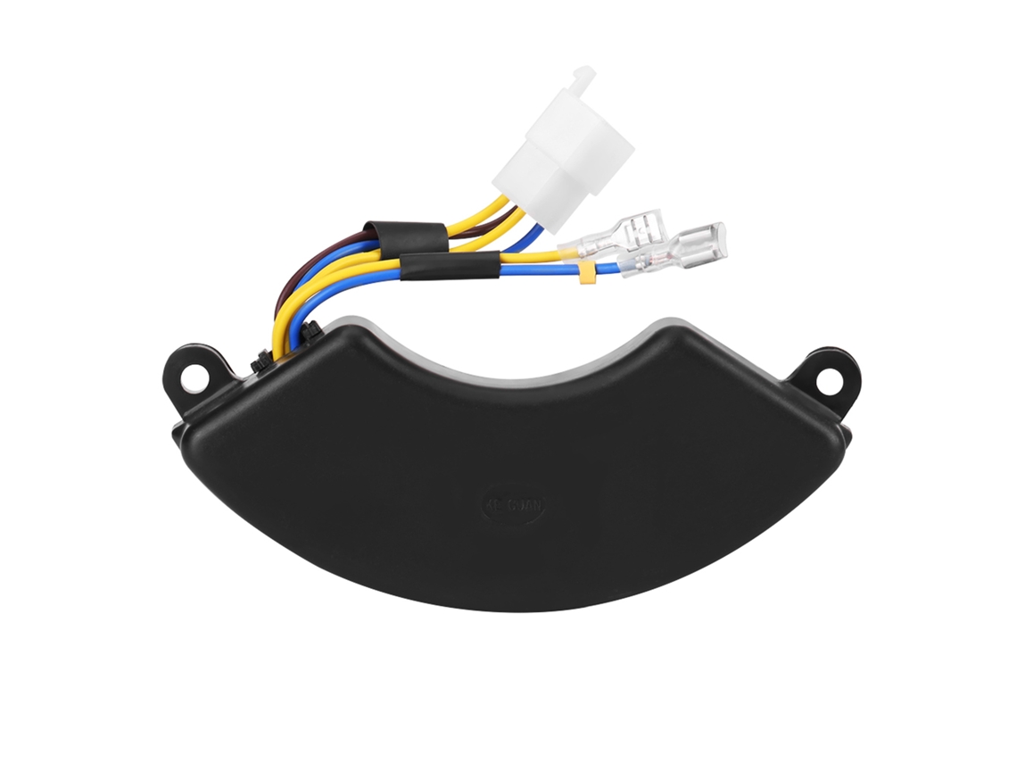 Regulador de Tensão Automático AVR para Gerador a Gasolina 6.5kW 7kW 8.5kW Bifásico 6 Fios YURU