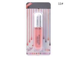 Brillo Labial Mate Nutritivo Largo Duración No Adherente Hidratante Balsamo Labial 11