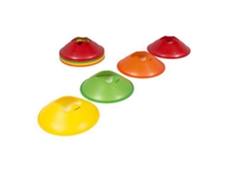 Olive Flexible Speed Cones 16 Units